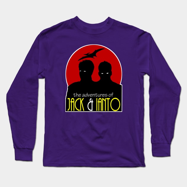 Adventures of Jack & Ianto Long Sleeve T-Shirt by Magickal Vision: The Art of Jolie E. Bonnette